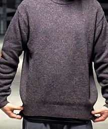 URBAN RESEARCH | 5Gミックスメランジクルーネックニット(ニット/セーター)