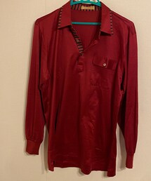 no brand | ロングポロ(ポロシャツ)