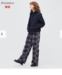 UNIQLO | JW ANDERSON フランネルパンツ　65BLUE Msize ¥1990(パンツ)