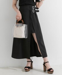 Newlyme | ダブルベルトレイヤードスカート(スカート)