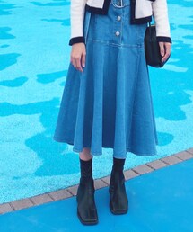 SNIDEL | デニムスカート