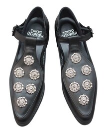 TOKYO BOPPER | No.954 / BLK-SV (黒シルバー)(シューズ)