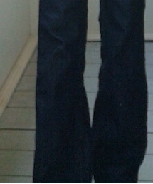 SOMETHING | LiSAフレア(デニムパンツ)