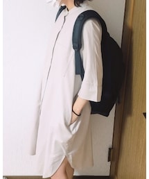 無印良品 | シャツワンピース