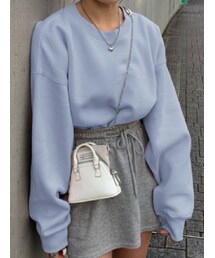 GRL | ショート丈スウェットトップス(スウェット)