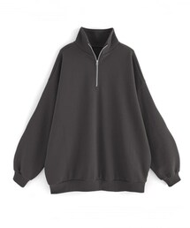 GRL | ハーフジップ裏起毛スウェット(スウェット)