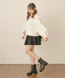 amr. | スポンジリバーハーフジップトップス(その他トップス)