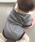 赤ちゃん本舗(アカチャンホンポ)の「ママ＆ベビー(ロンパース)」