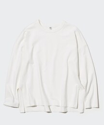 UNIQLO | UVカットスリットT（長袖）(Tシャツ/カットソー)
