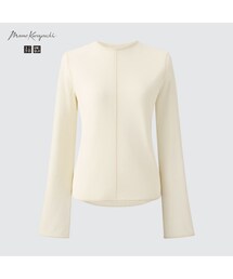 UNIQLO | シアークルーネックTシャツ　M(シャツ/ブラウス)