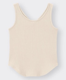 GU | リブ2WAYタンクトップ　Sサイズ(タンクトップ)