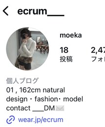 Instagram @ecrum___ | その他