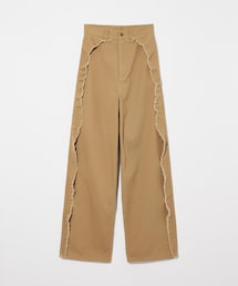 Eaphi / RUFFLE DETAIL DENIM PANTS | デニムパンツ