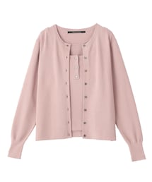 YECCA VECCA | 【UVカット/マシンウォッシャブル】アンサンブルニット(カーディガン/ボレロ)