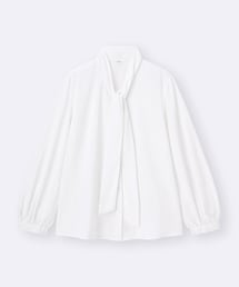 GU | ボウタイブラウスZ(シャツ/ブラウス)