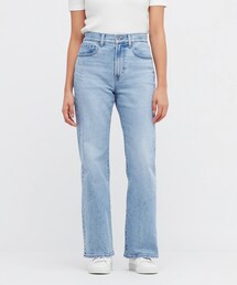 UNIQLO | フレアハイライズジーンズ(デニムパンツ)