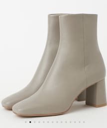 DIANA | 大人の抜け感が叶う♪スクエアトゥのショートブーツ　¥25850(ブーツ)
