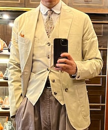 PRIVATE WHITE V.C. | テーラードジャケット