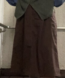 Samansa Mos2 blue | ジャンパースカート