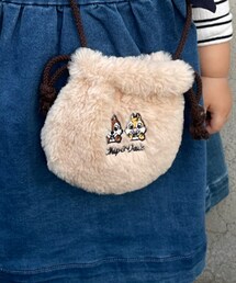 ママのリメイク セリアの巾着♡ | ショルダーバッグ