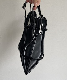 wee9s | strap cone mule (サンダル)