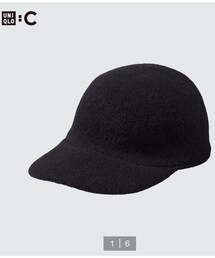 UNIQLO | UNIQLO⁑Cアジャスタブルウールキャップ(キャップ)
