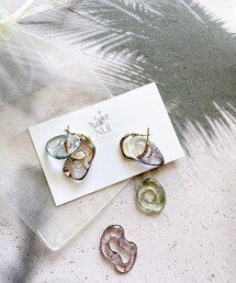 Nui | 	 Nua Fla -Cold-(ピアス（両耳用）)