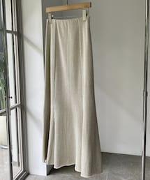 willfully | cut hem sweat depth flare SK(スカート)