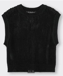 GU | メッシュセーター(トップス)