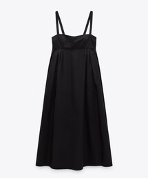 ZARA | VOLUMINOUS MIDI DRESS(ワンピース/ドレス)