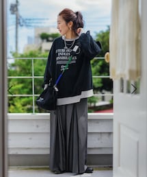 niko and... | ［be with M］ Misayo フロントタックパンツ(パンツ)