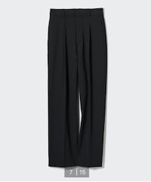 UNIQLO | タックワイドパンツ(スラックス)