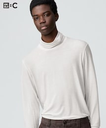 UNIQLO | UNIQLO: C 極暖ヒートテックカシミヤブレンドタートルネックT(Tシャツ/カットソー)