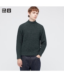 UNIQLO | UNIQLO U ローゲージモックネックセーター(ニット/セーター)