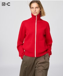 UNIQLO | UNIQLO: C ミラノリブフルジップカーディガン(カーディガン/ボレロ)