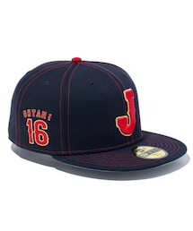 NEW ERA | NEW ERA 59FIFTY 2026 World Baseball Classic Samurai Japan Players OHTANI 16 ネイビー 7 1/2(キャップ)