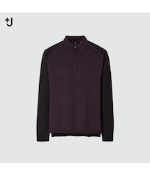 UNIQLO | UNIQLO+J メリノブレンドニットポロシャツ(ニット/セーター)