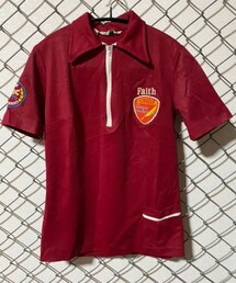 1970年代ビンテージ ボーリングシャツ ハーフジップ 32インチ アメリカ古着 | Tシャツ/カットソー