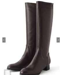 GRL | チャンキーヒールロングブーツ / ブラウン / 23.5(ブーツ)