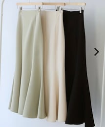 Fit more | ソフトマーメイドスカート【低身長サイズ有】【メール便】 ¥3,999 / グリーン / PS(スカート)