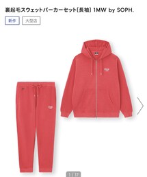 GU | 裏起毛スウェットパーカーセット(長袖) 1MW by SOPH.(パンツ)