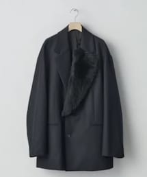 stein | OVERSIZED FUR LAPELED JACKET(テーラードジャケット)