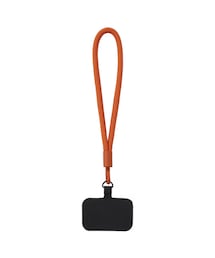 無印良品 | ポリエステル　ハンドストラップ　スマートフォン用(PC・スマホグッズ/家電)