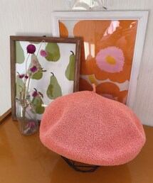 帽子屋さん | salmon pink 𓆝 ˜˷(ハンチング/ベレー帽)