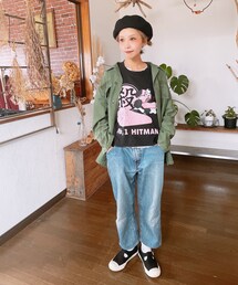 used | 🤭私の後ろに立たないで。(Tシャツ/カットソー)