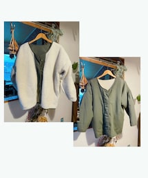 Avail | 2way＊ボア＊ミリタリー(ミリタリージャケット)