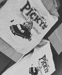 pickys paint originalＴ | Back print☺︎(Tシャツ/カットソー)