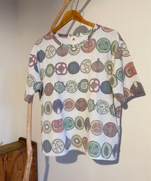 MERLOT | おっ野菜🫑ワンピースをt-shirtにリメイク。(Tシャツ/カットソー)