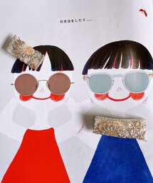 Seria | 手芸用の刺繍されてるリボンと、手芸用のヘアクリップを使って、ハンドメイドしてます。(バレッタ/ヘアクリップ)