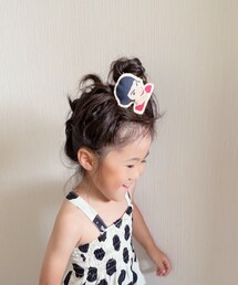 marinford | ☕︎アメリのバッヂをヘアピンにリメイク。(バレッタ/ヘアクリップ)